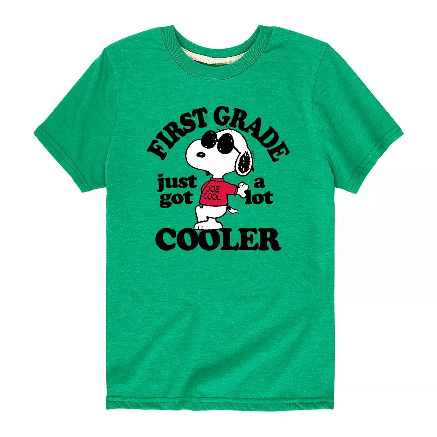 Футболка-холодильник с рисунком «Арахис» для мальчиков 8–20 лет, первый класс Licensed Character, зеленый
Футболка-холодильник с рисунком «Арахис» для мальчиков 8–20 лет, первый класс Licensed Character, зеленый