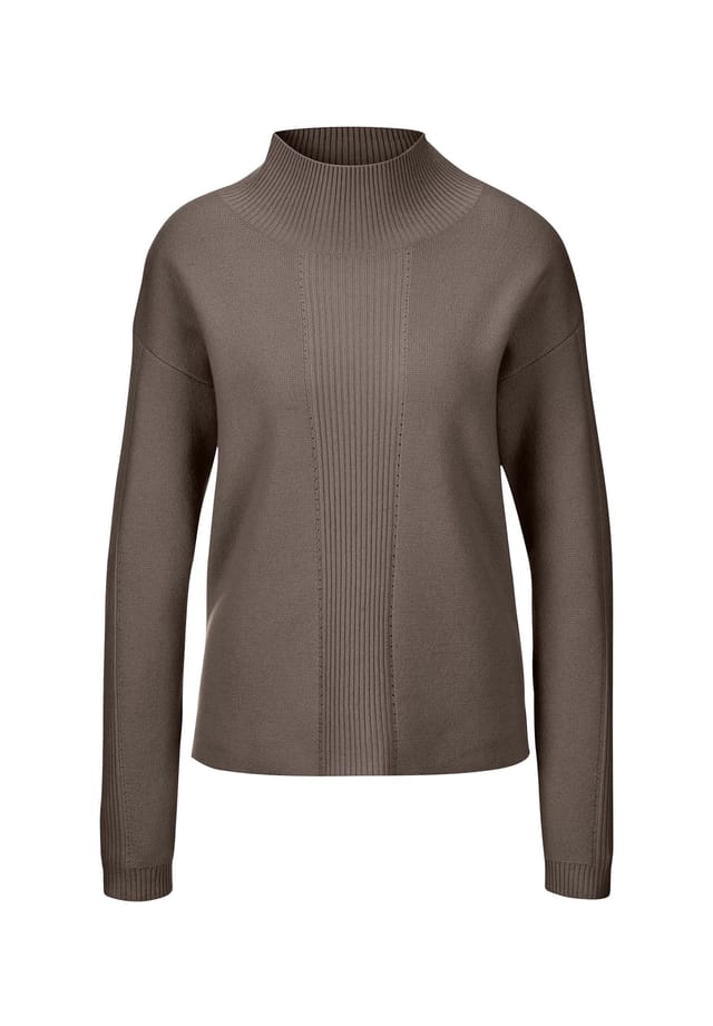 Короткий свитер с воротником-стойкой из хорошего кашемира. Madeleine, цвет cappuccino
Короткий свитер с воротником-стойкой из хорошего кашемира. Madeleine, цвет cappuccino