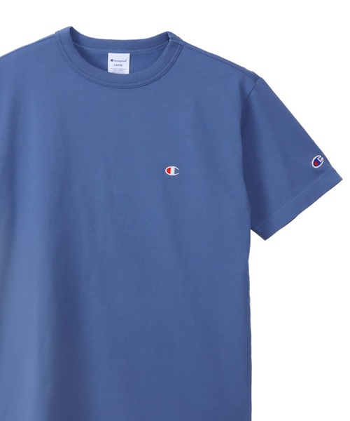 Футболка с вышитым логотипом Champion, синий
Футболка с вышитым логотипом Champion, синий