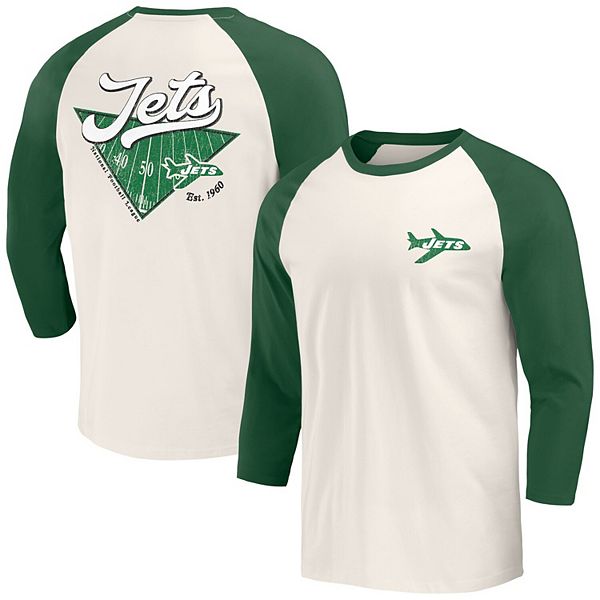 Мужская футболка New York Jets raglan 3/4 sleeve цвета келли зеленый/белый Darius Rucker Collection By Fanatics
Мужская футболка New York Jets raglan 3/4 sleeve цвета келли зеленый/белый Darius Rucker Collection By Fanatics