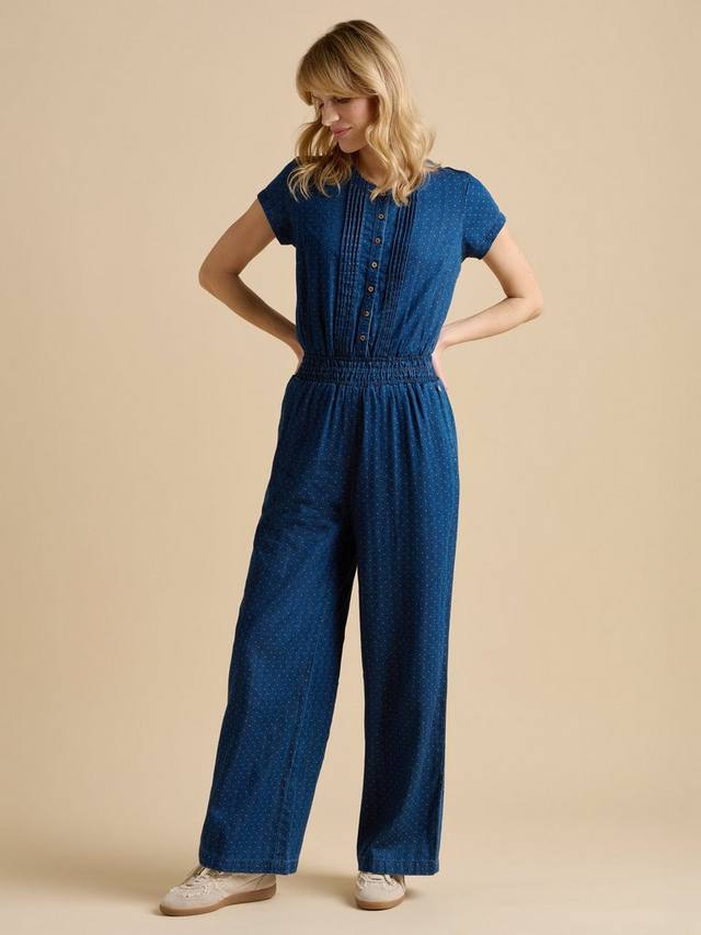 Пятнистый джинсовый комбинезон с широкими штанинами Brakeburn, темно-синий
Пятнистый джинсовый комбинезон с широкими штанинами Brakeburn, темно-синий