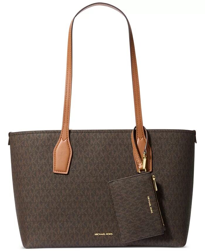 Средняя сумка-тоут с логотипом Charlie и небольшим чехлом на молнии Michael Kors, бежевый
Средняя сумка-тоут с логотипом Charlie и небольшим чехлом на молнии Michael Kors, бежевый