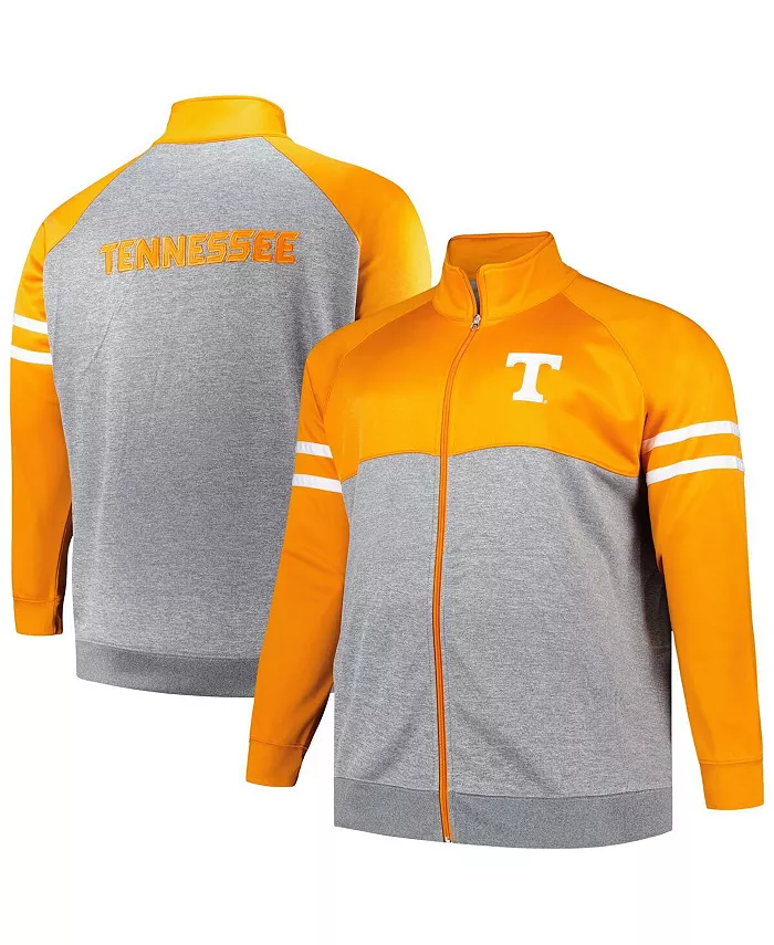 Мужская толстовка с полной застежкой-молнией Tennessee Orange Tennessee Volunteers больших размеров из флиса Profile
Мужская толстовка с полной застежкой-молнией Tennessee Orange Tennessee Volunteers больших размеров из флиса Profile