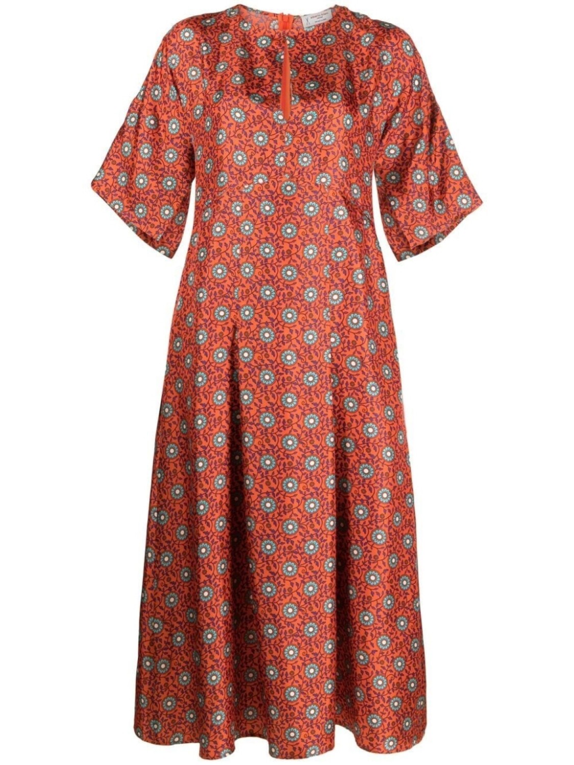 Alberto Biani платье миди с принтом, оранжевый
Alberto Biani платье миди с принтом, оранжевый