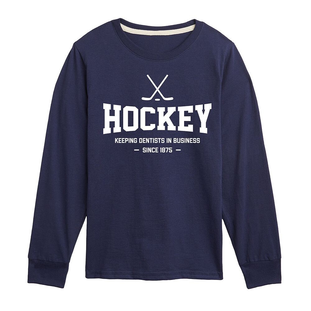 Хоккейная футболка с длинными рукавами и рисунком «Стоматолог» для мальчиков 8–20 лет Licensed Character, темно-синий
Хоккейная футболка с длинными рукавами и рисунком «Стоматолог» для мальчиков 8–20 лет Licensed Character, темно-синий