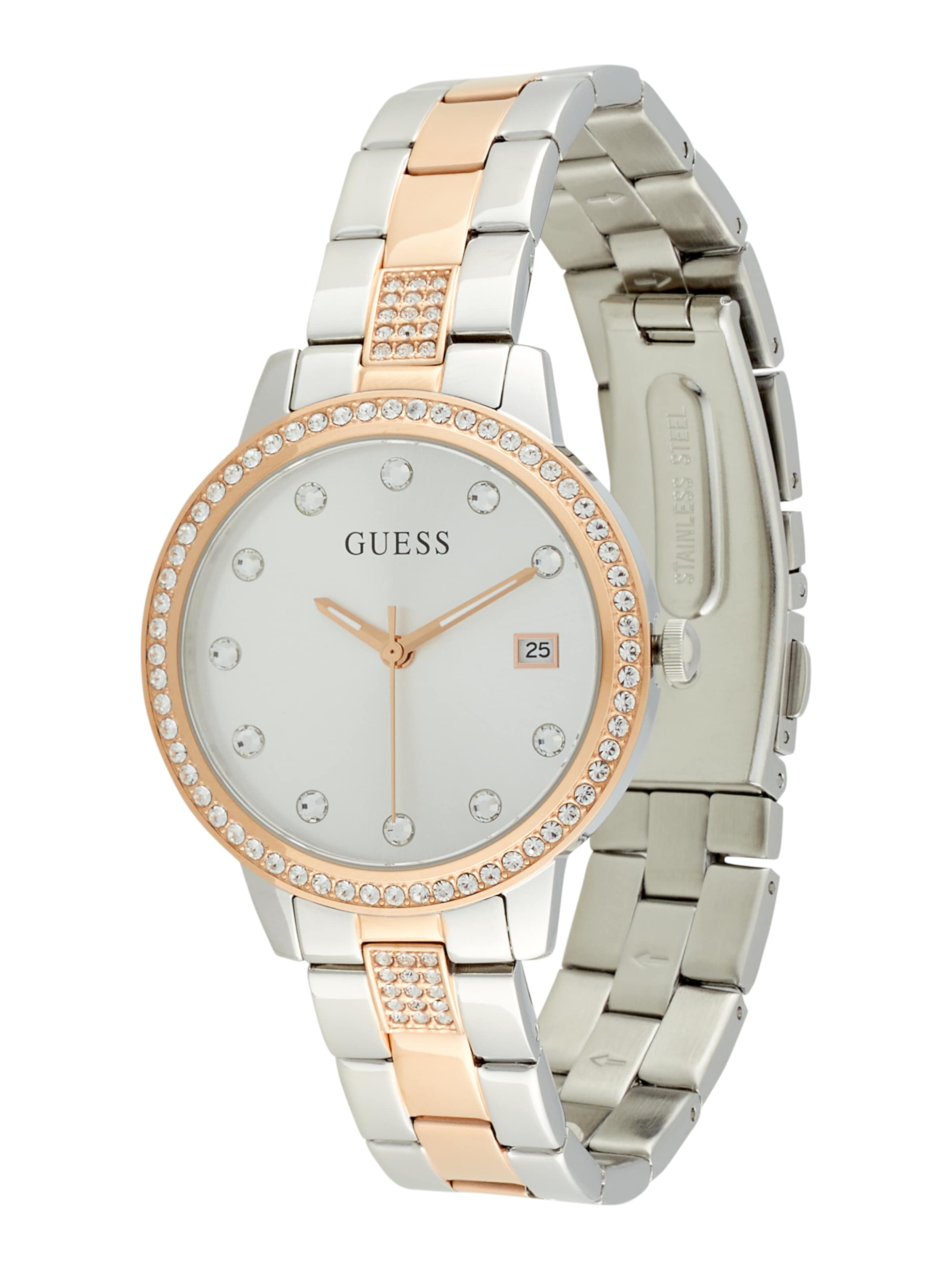 GUESS Часы Analog 'Heartless' в серебристом цвете
GUESS Часы Analog 'Heartless' в серебристом цвете