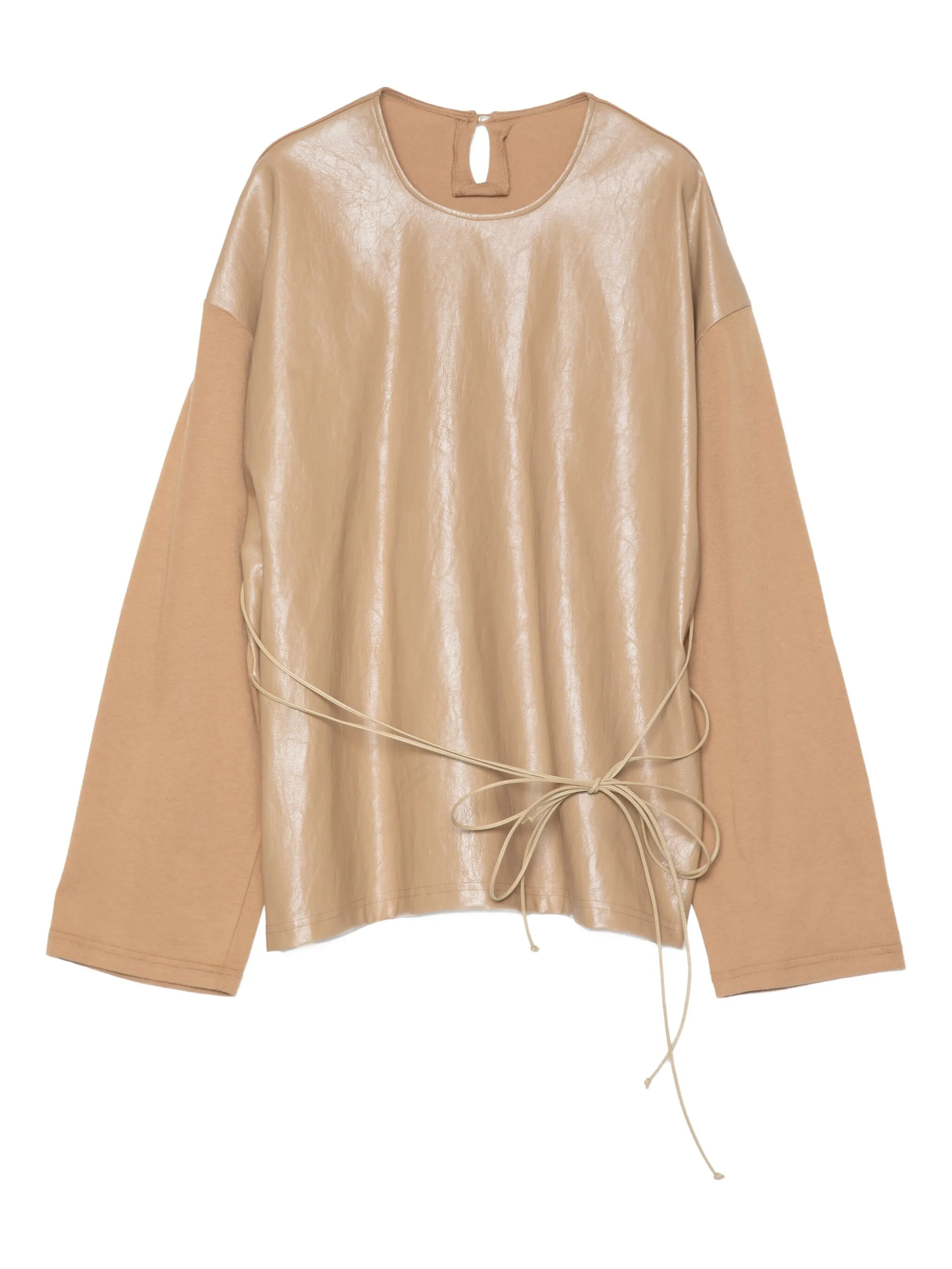 Топ с завязками Muller Of Yoshiokubo, бежевый
Топ с завязками Muller Of Yoshiokubo, бежевый