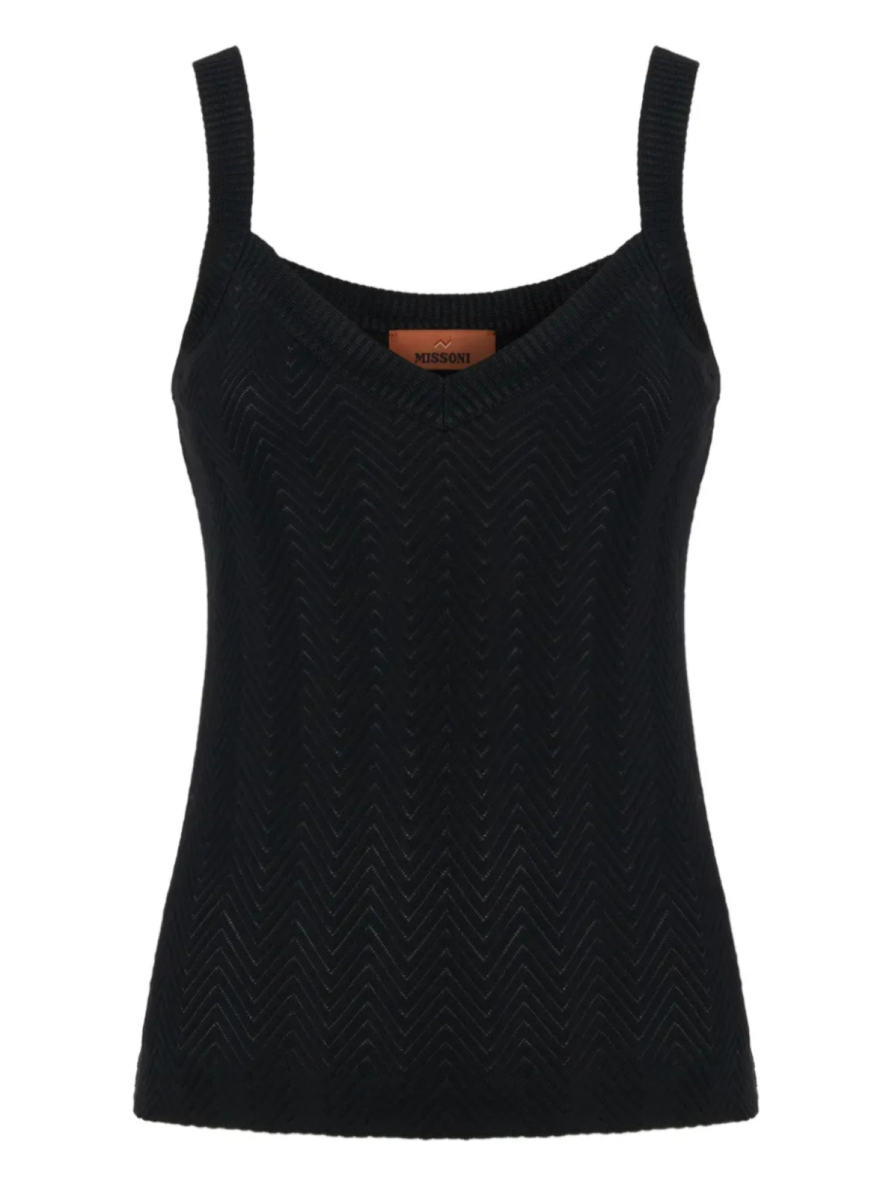 Майка с зигзагообразным узором Missoni, черный
Майка с зигзагообразным узором Missoni, черный