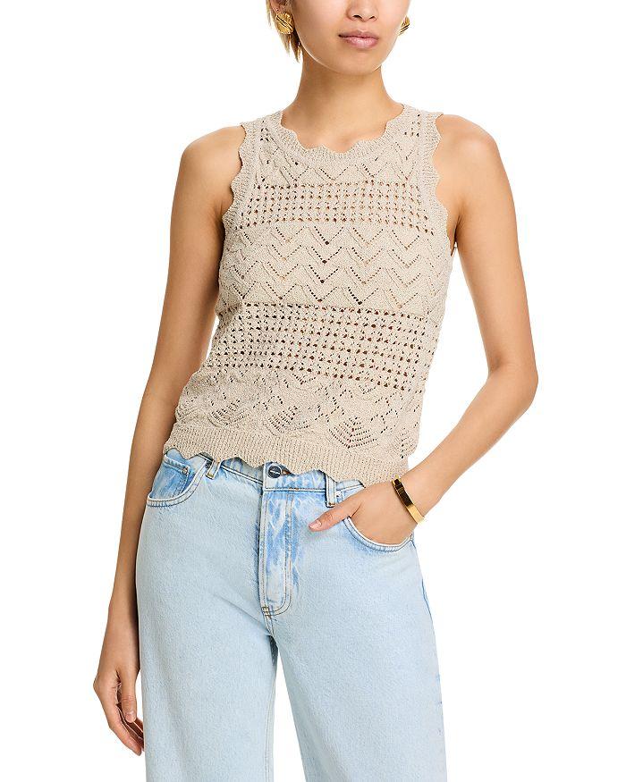 Вязаный топ - эксклюзив AQUA, коричневый/бежевый
Вязаный топ - эксклюзив AQUA, коричневый/бежевый