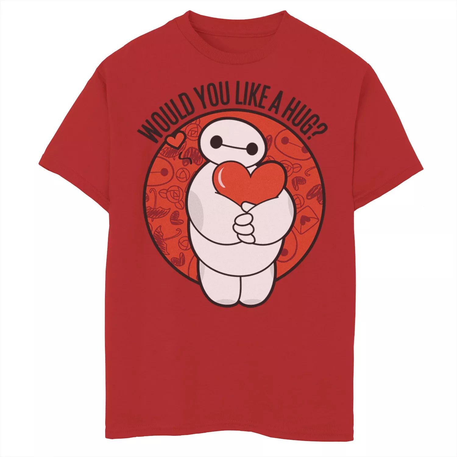 Футболка с рисунком Baymax Hug Valentine's для мальчиков 8–20 лет Disney's Big Hero 6 Disney
Футболка с рисунком Baymax Hug Valentine's для мальчиков 8–20 лет Disney's Big Hero 6 Disney