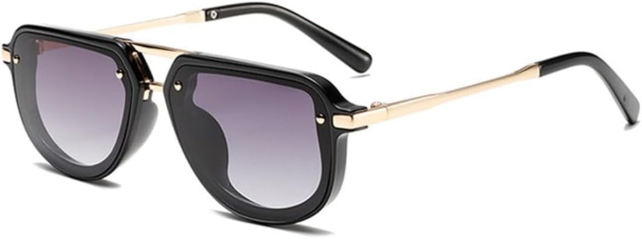 Солнцезащитные очки UV400 с маленькими овальными заклепками в стиле панк для женщин и мужчин, для бега и занятий спортом на открытом воздухе UYPTK, Black Gray Gradient
Солнцезащитные очки UV400 с маленькими овальными заклепками в стиле панк для женщин и мужчин, для бега и занятий спортом на открытом воздухе UYPTK, Black Gray Gradient