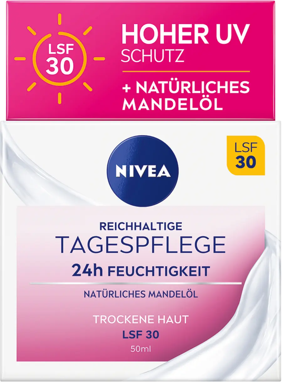 Дневной крем NIVEA Reichhaltige Tagespflege LSF30
Дневной крем NIVEA Reichhaltige Tagespflege LSF30