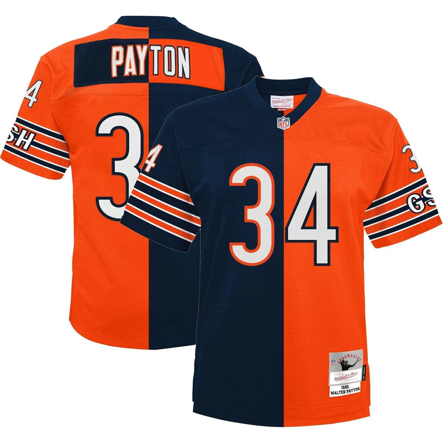 Мужская футболка Mitchell & Ness Walter Payton темно-синего/оранжевого цвета Chicago Bears Big & Tall Split Legacy Retired Player, реплика Джерси, Синий, Мужская футболка Mitchell & Ness Walter Payton темно-синего/оранжевого цвета Chicago Bears Big & Tall
Мужская футболка Mitchell & Ness Walter Payton темно-синего/оранжевого цвета Chicago Bears Big & Tall Split Legacy Retired Player, реплика Джерси, Синий, Мужская футболка Mitchell & Ness Walter Payton темно-синего/оранжевого цвета Chicago Bears Big & Tall
