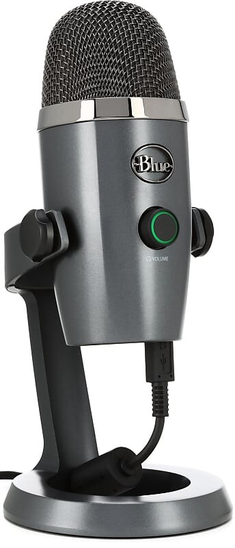 Микрофон Blue Yeti Nano USB Condenser Microphone
Микрофон Blue Yeti Nano USB Condenser Microphone