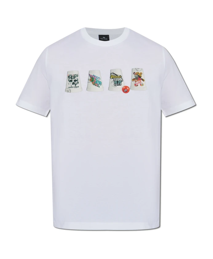 Футболка с ярким принтом Ps By Paul Smith, белый
Футболка с ярким принтом Ps By Paul Smith, белый