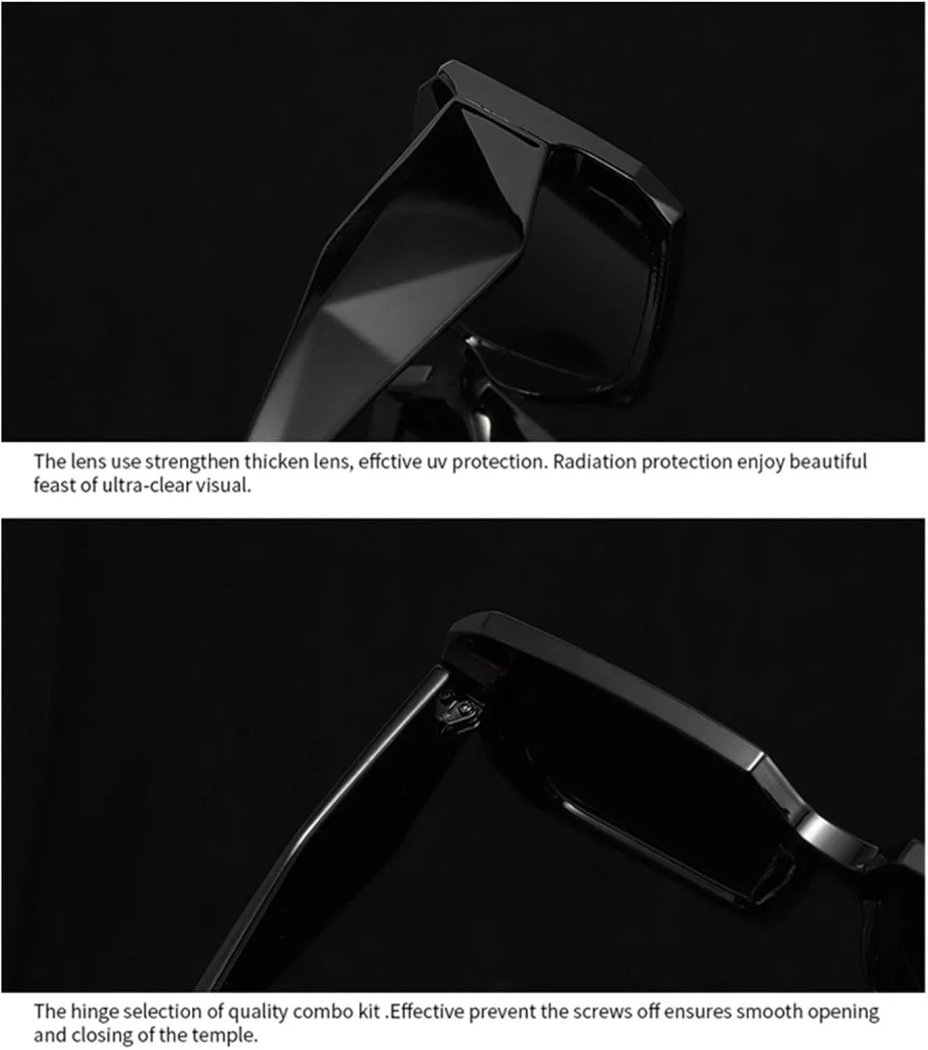 Винтажные солнцезащитные очки для женщин с двухцветным градиентом, мужские многоугольные солнцезащитные очки с защитой от УФ-излучения UV400 HPIRME, Black Green Grey
Винтажные солнцезащитные очки для женщин с двухцветным градиентом, мужские многоугольные солнцезащитные очки с защитой от УФ-излучения UV400 HPIRME, Black Green Grey