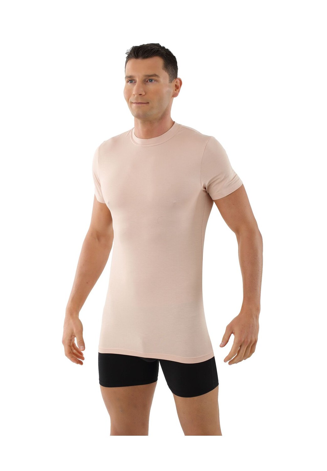 Майка с круглым вырезом, легкая, дышащая, с коротким рукавом Albertkreuz, бежевый
Майка с круглым вырезом, легкая, дышащая, с коротким рукавом Albertkreuz, бежевый