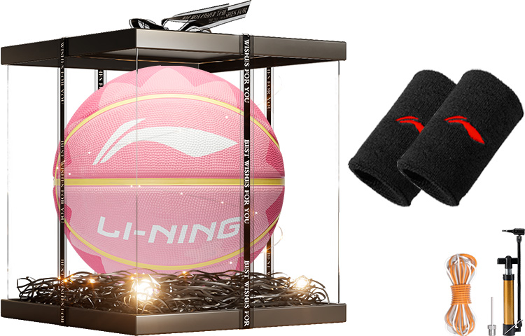 LINING Резиновый баскетбольный мяч pink yellow размер 7 тренировочный unisex
LINING Резиновый баскетбольный мяч pink yellow размер 7 тренировочный unisex