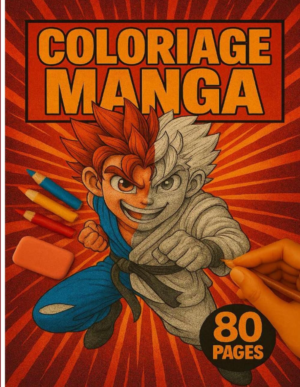 Coloring manga: Coloriage manga 80 pages (French Edition) (Independently published)
Coloring manga: Coloriage manga 80 pages (French Edition) (Independently published)
