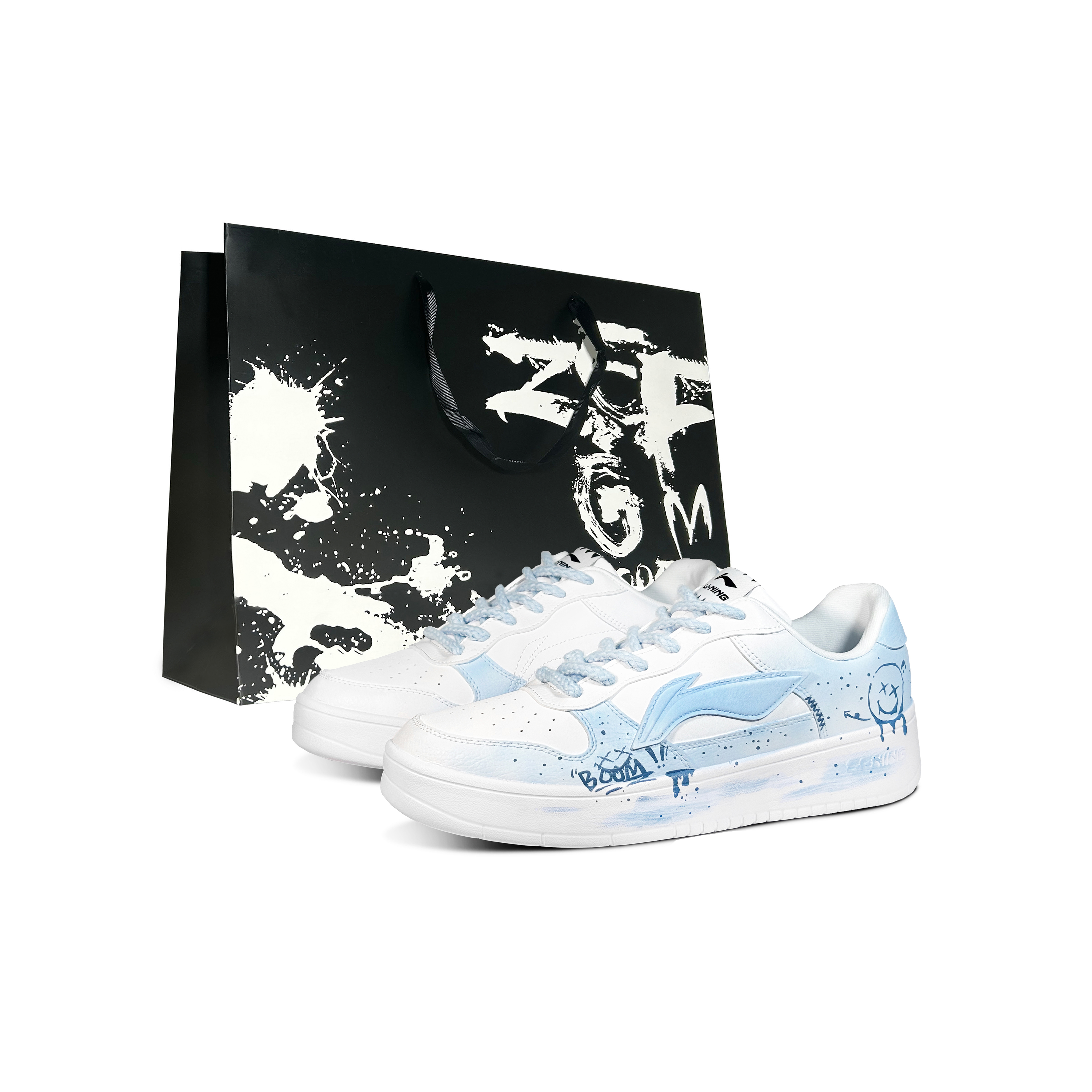 LINING Кроссовки для скейтбординга Pontoon Boats BOOM, нескользящие, износостойкие, дышащие, с низким верхом, мужские, цвет белый, синий
LINING Кроссовки для скейтбординга Pontoon Boats BOOM, нескользящие, износостойкие, дышащие, с низким верхом, мужские, цвет белый, синий