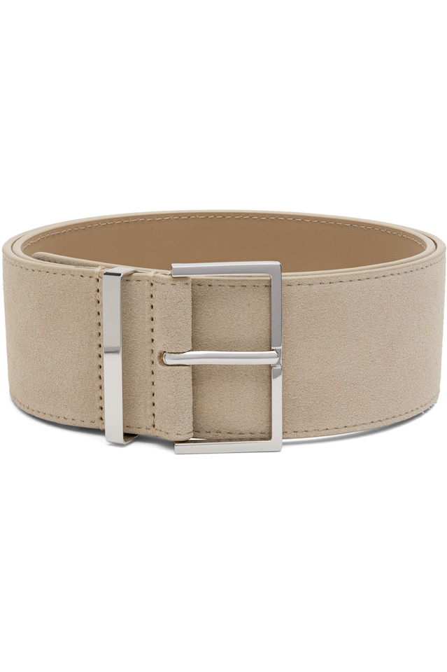 The Frankie Shop Серый замшевый кожаный ремень Evro
The Frankie Shop Серый замшевый кожаный ремень Evro