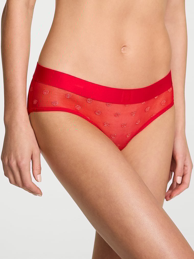 Прозрачные блестящие трусики-хипхаггеры Cotton, sheer shimmer bright vermillion
Прозрачные блестящие трусики-хипхаггеры Cotton, sheer shimmer bright vermillion