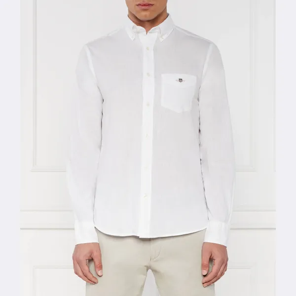Рубашка стандартного кроя с добавлением белья Gant, белый
Рубашка стандартного кроя с добавлением белья Gant, белый
