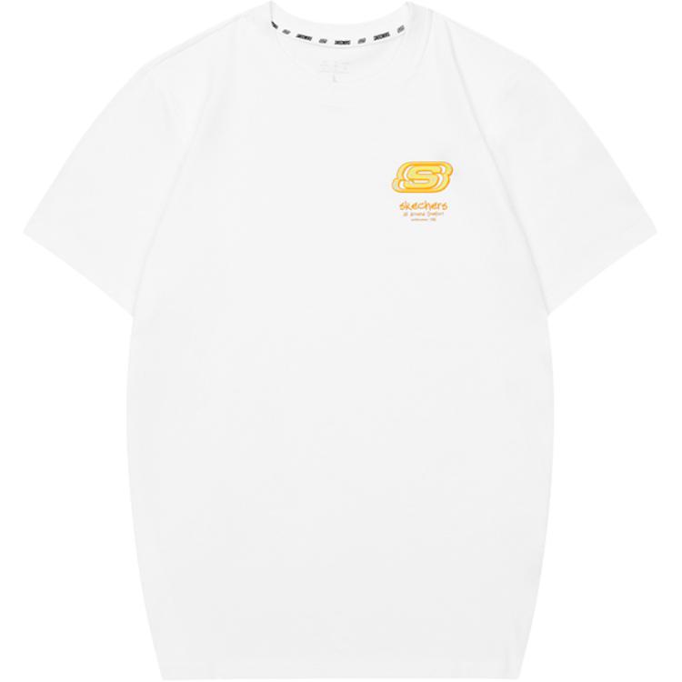 Футболка унисекс ярко-белая Skechers
Футболка унисекс ярко-белая Skechers