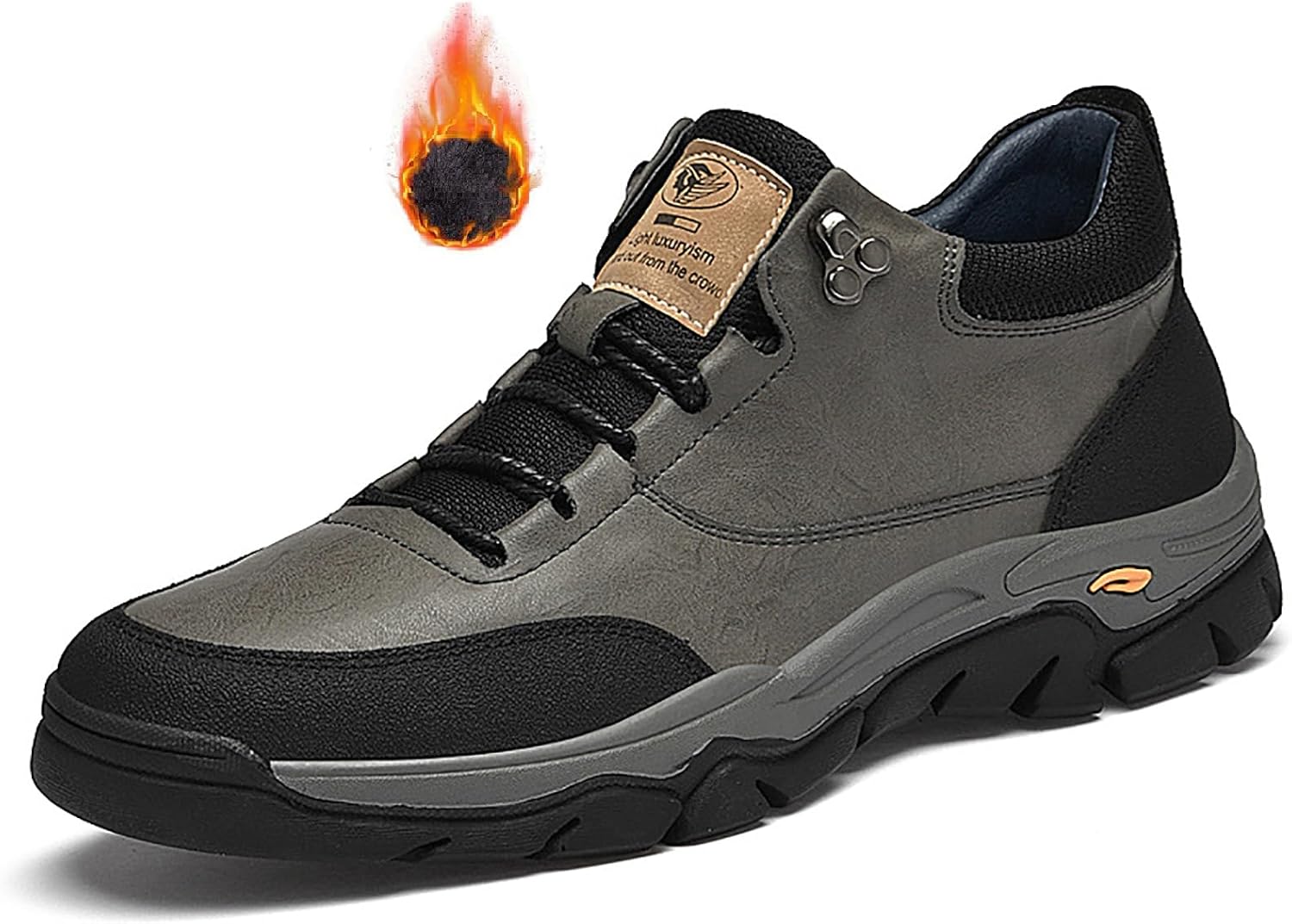 Мужские ортопедические ботинки на платформе из натуральной кожи Loveheynew, серый
Мужские ортопедические ботинки на платформе из натуральной кожи Loveheynew, серый