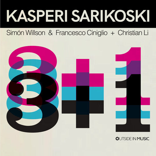 CD диск Sarikoski, Kasperi: 3 + 1
CD диск Sarikoski, Kasperi: 3 + 1