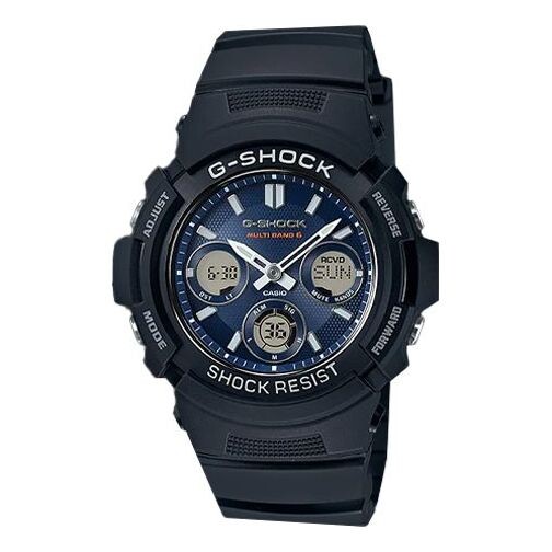 Часы CASIO G-Shock Analog-Digital 'Blue', черный
Часы CASIO G-Shock Analog-Digital 'Blue', черный