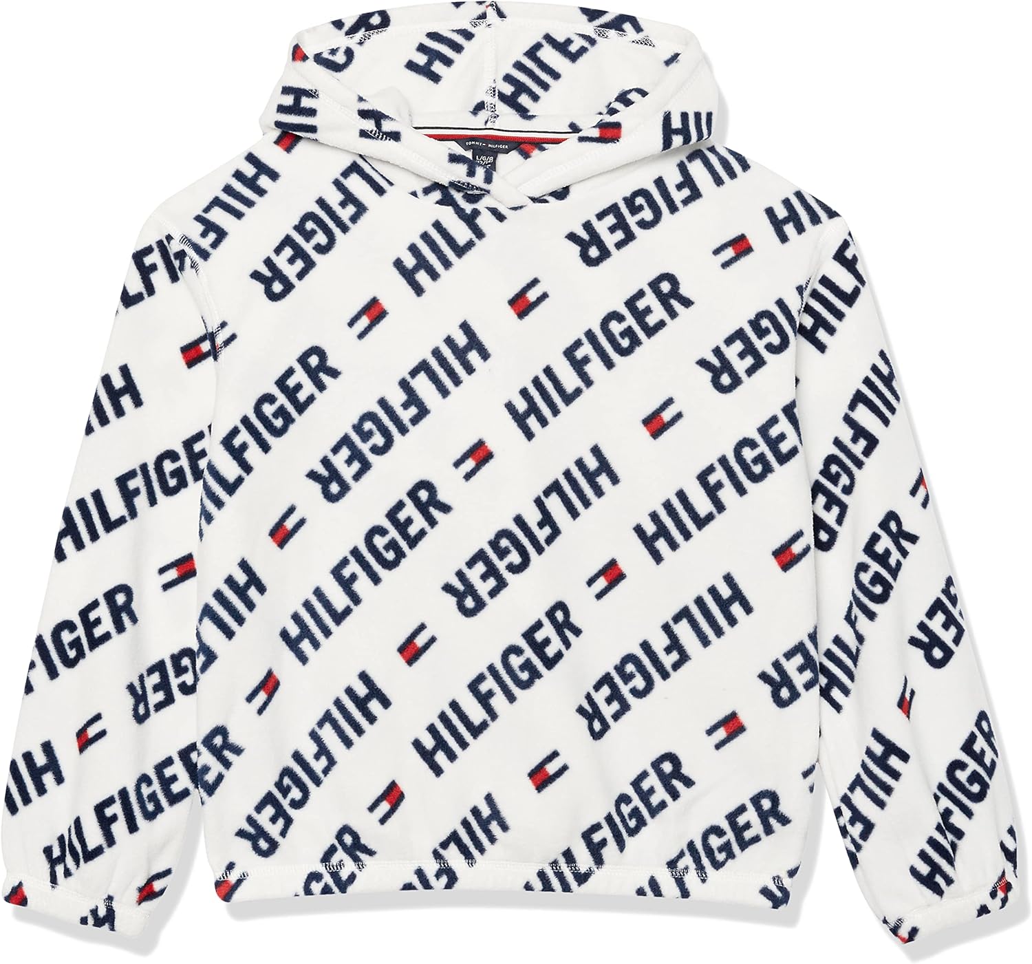 Спортивная толстовка-поповер Tommy Hilfiger для девочек, супермягкий флис, легкий, White Printed
Спортивная толстовка-поповер Tommy Hilfiger для девочек, супермягкий флис, легкий, White Printed