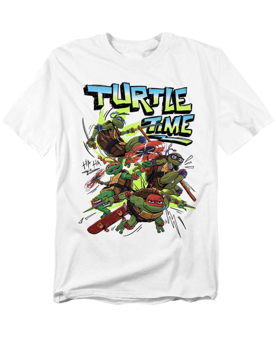 Мужская футболка TMNT Mutant Mayhem Turtle Time Group TEENAGE MUTANT NINJA TURTLES, White, Белый, Мужская футболка TMNT Mutant Mayhem Turtle Time Group TEENAGE MUTANT NINJA TURTLES, White
Мужская футболка TMNT Mutant Mayhem Turtle Time Group TEENAGE MUTANT NINJA TURTLES, White, Белый, Мужская футболка TMNT Mutant Mayhem Turtle Time Group TEENAGE MUTANT NINJA TURTLES, White