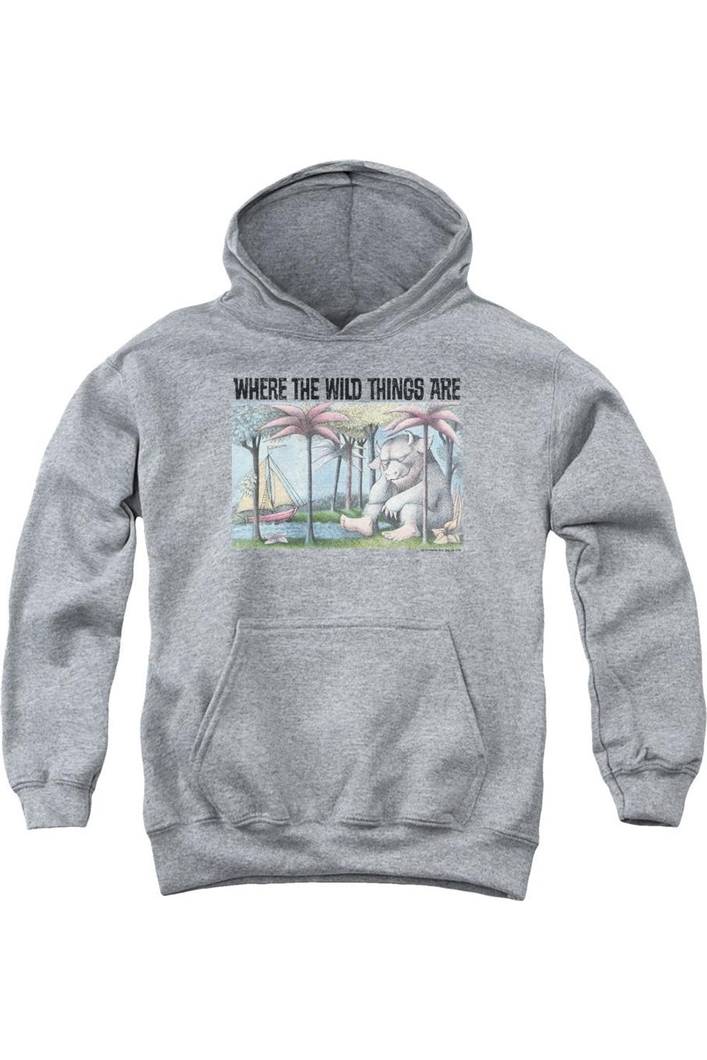 Толстовка с капюшоном Where The Wild Things Are с принтом обложки Gildan, Athletic Heather
Толстовка с капюшоном Where The Wild Things Are с принтом обложки Gildan, Athletic Heather