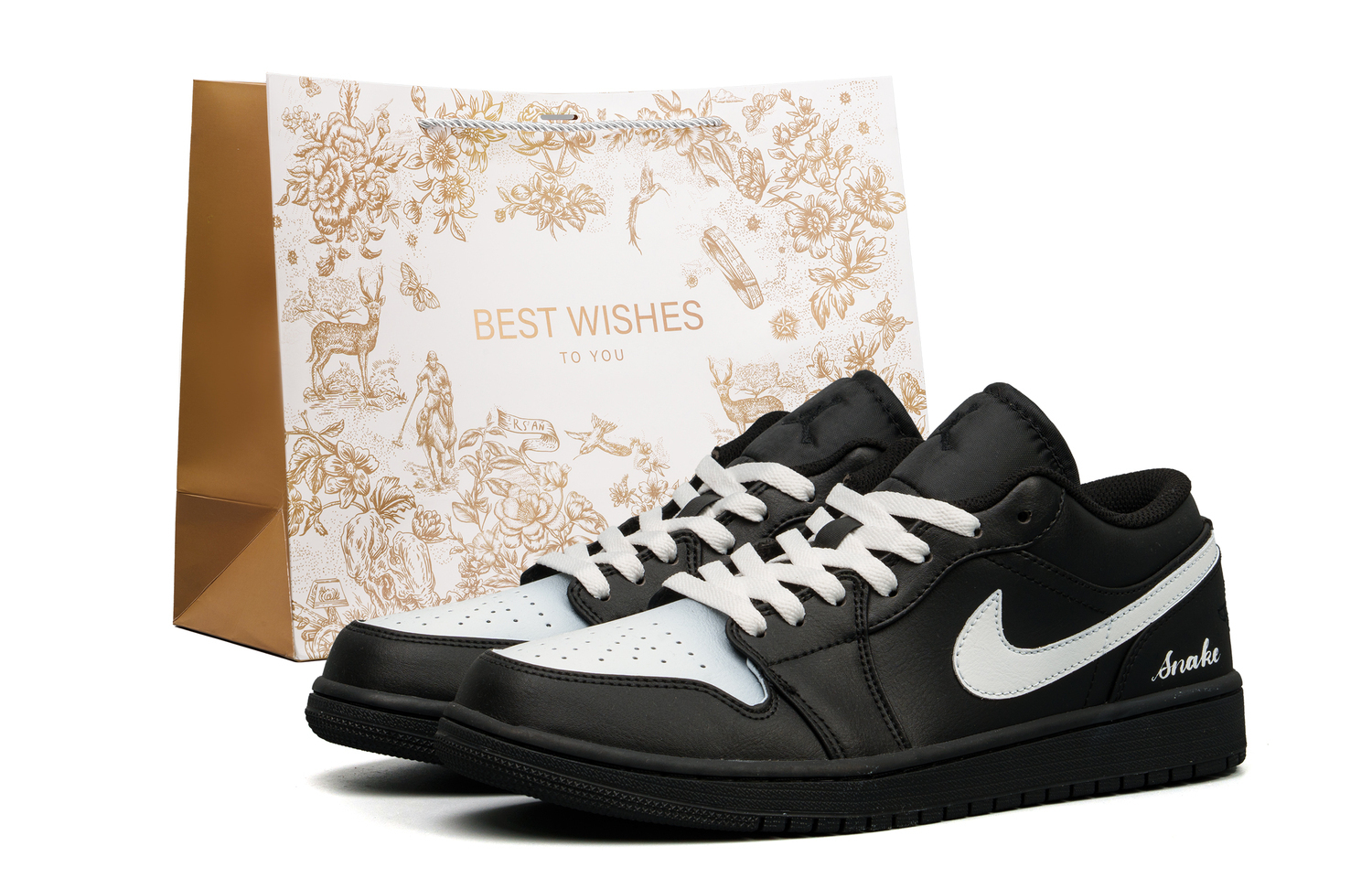 Jordan Кроссовки для баскетбола в винтажном стиле с амортизацией Air 1, износостойкие, низкие, черный с белым
Jordan Кроссовки для баскетбола в винтажном стиле с амортизацией Air 1, износостойкие, низкие, черный с белым