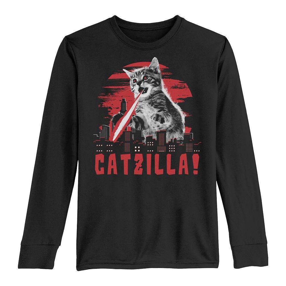 Футболка Beware Catzilla Laser Cat с длинными рукавами для мальчиков 8–20 лет Licensed Character, черный
Футболка Beware Catzilla Laser Cat с длинными рукавами для мальчиков 8–20 лет Licensed Character, черный