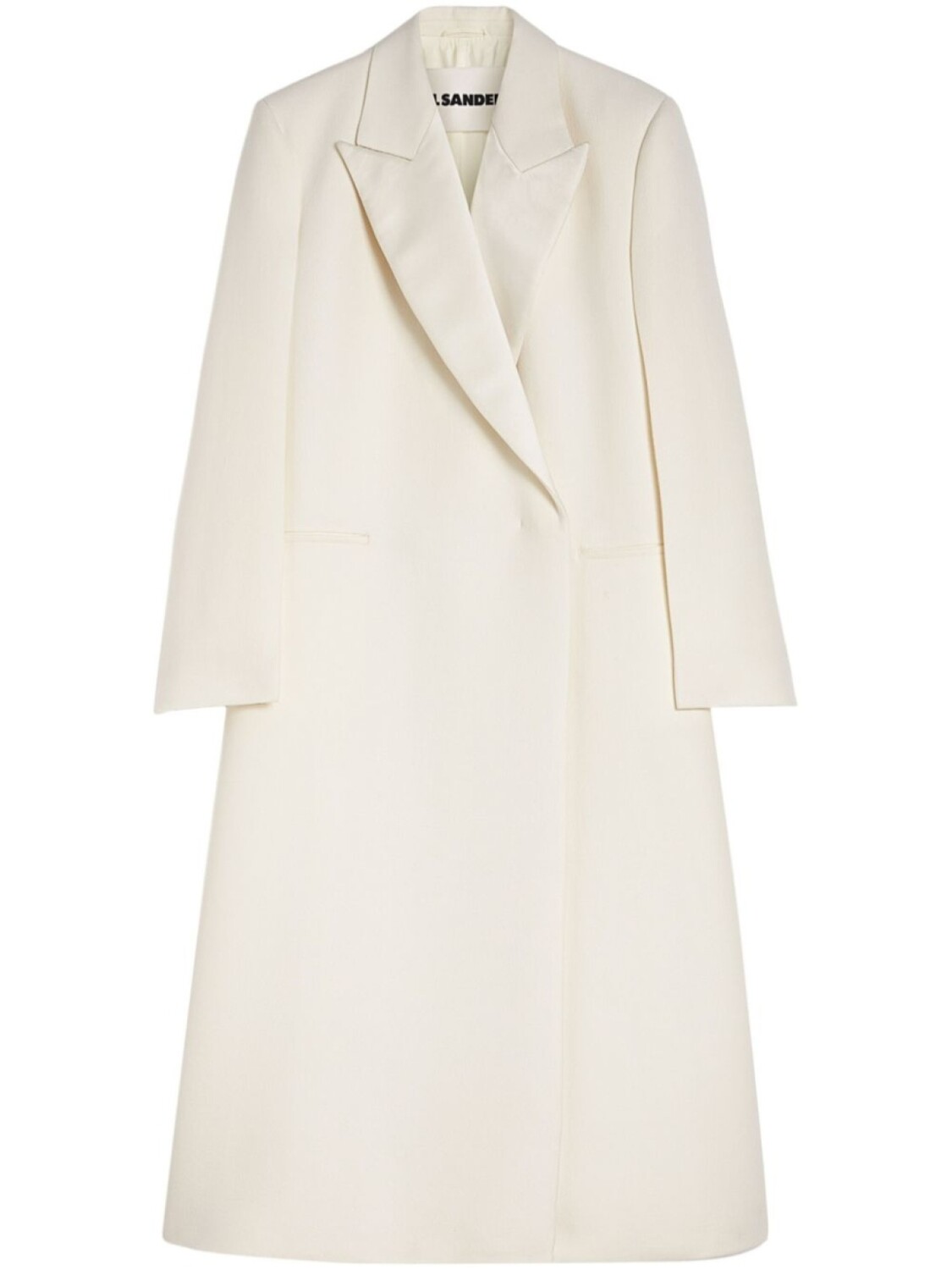 Jil Sander пальто строгого кроя, белый
Jil Sander пальто строгого кроя, белый