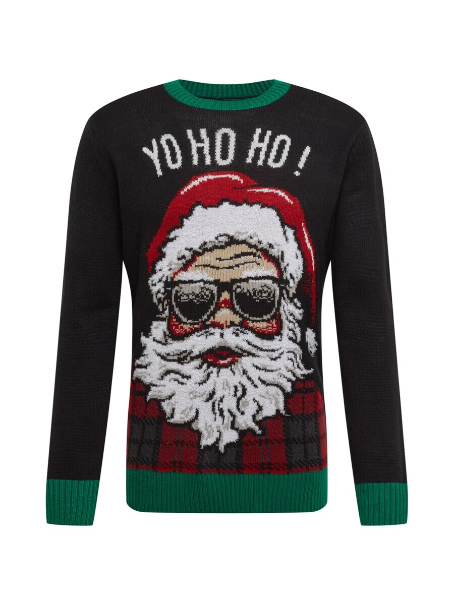 Свитер Urban Classics Sweater HoHoHo, черный
Свитер Urban Classics Sweater HoHoHo, черный