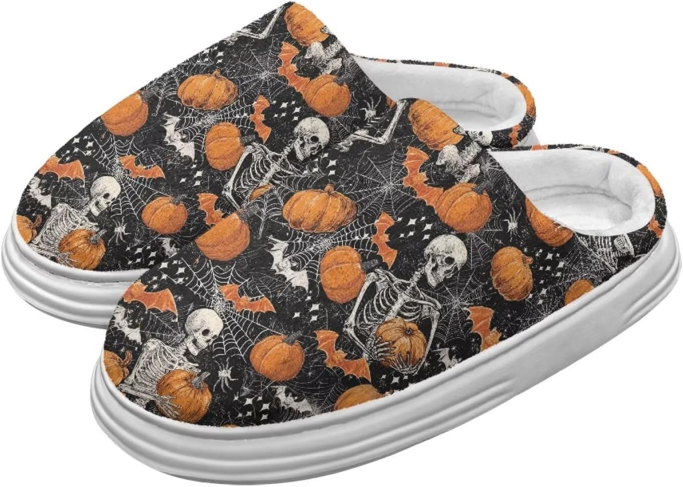 Домашние тапочки Chririnla для женщин и мужчин с эффектом памяти, толстая EVA подошва, мягкие, без застежки, противоскользящие, уютные, для дома и улицы, Pumpkin Skeleton
Домашние тапочки Chririnla для женщин и мужчин с эффектом памяти, толстая EVA подошва, мягкие, без застежки, противоскользящие, уютные, для дома и улицы, Pumpkin Skeleton
