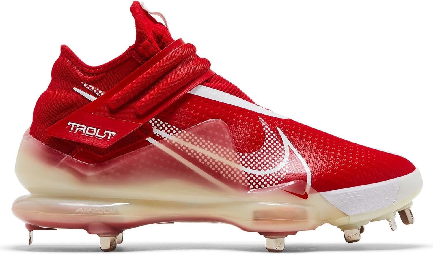 Мужские бейсбольные бутсы Nike Force Zoom Trout 7 Pro Metal, Red/White
Мужские бейсбольные бутсы Nike Force Zoom Trout 7 Pro Metal, Red/White