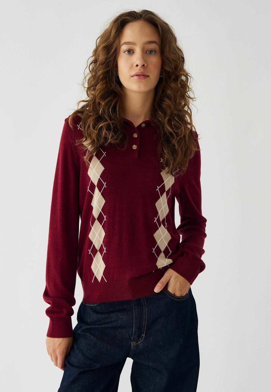 Поло Noella Polo shirt, Dasha Winetasting Check/Red
Поло Noella Polo shirt, Dasha Winetasting Check/Red