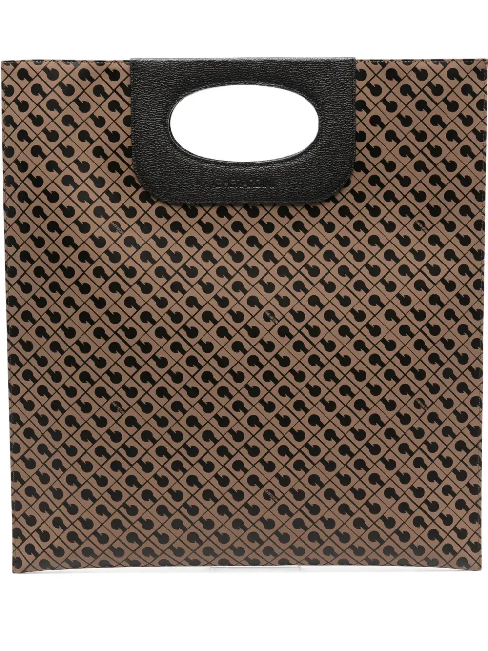 Сумка-тоут Piattina с монограммой Gherardini, коричневый
Сумка-тоут Piattina с монограммой Gherardini, коричневый