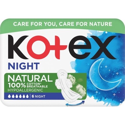 KotexHV Natural Night 6 гигиенические салфетки Kotex
KotexHV Natural Night 6 гигиенические салфетки Kotex