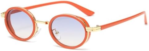 Овальные панк-солнцезащитные очки для женщин, металлические оправы, солнцезащитные очки для мужчин, классический винтажный стимпанк, солнцезащитные очки UV400 MTZJH, Orange Blue
Овальные панк-солнцезащитные очки для женщин, металлические оправы, солнцезащитные очки для мужчин, классический винтажный стимпанк, солнцезащитные очки UV400 MTZJH, Orange Blue