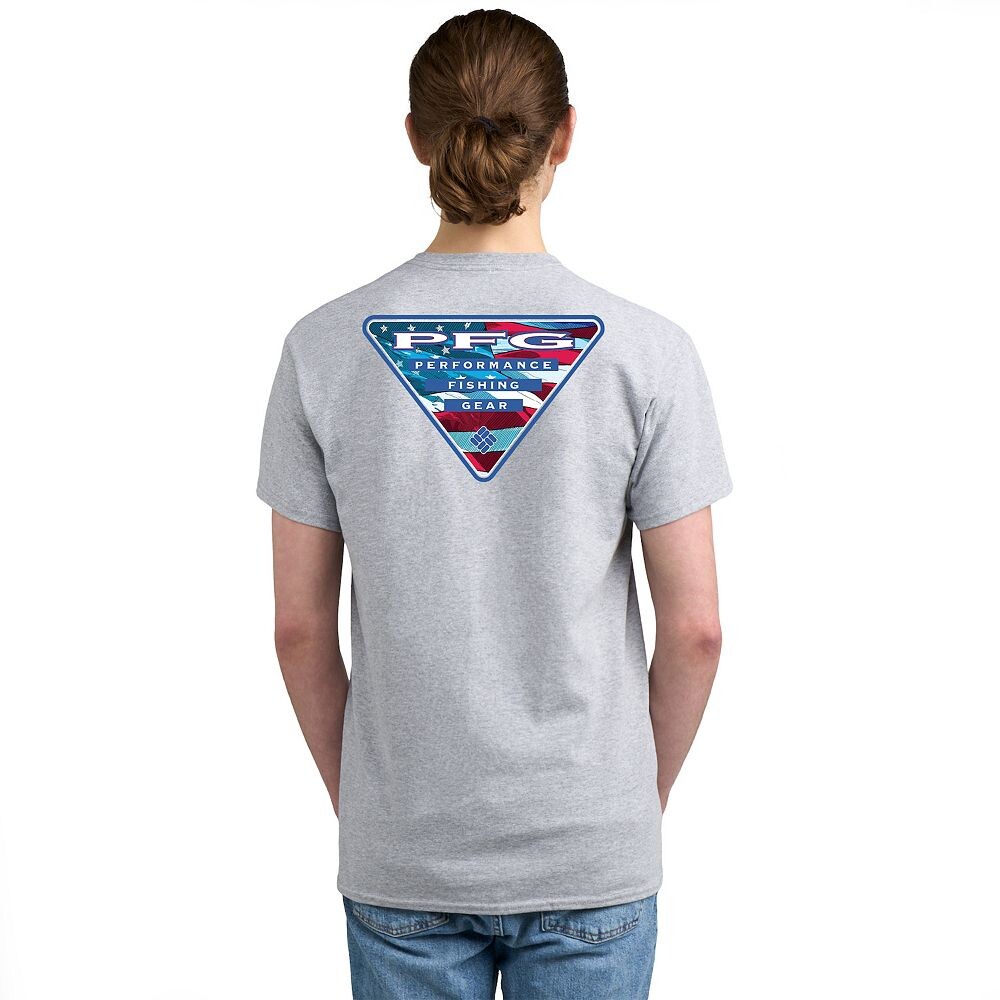 Мужская футболка с короткими рукавами и рисунком Columbia PFG, цвет Gray Flag
Мужская футболка с короткими рукавами и рисунком Columbia PFG, цвет Gray Flag