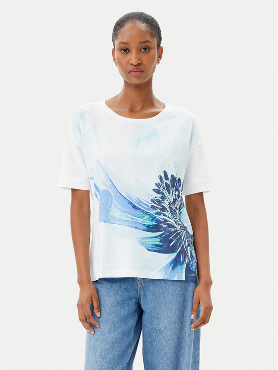 Футболка обычного кроя 11105061 Olsen, синий
Футболка обычного кроя 11105061 Olsen, синий