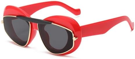 Солнцезащитные очки 2027 года для женщин, солнцезащитные очки для мужчин в винтажном панк-стиле, с металлическим покрытием, изогнутые линзы, защита от УФ-излучения UV400 MTZJH, C3
Солнцезащитные очки 2027 года для женщин, солнцезащитные очки для мужчин в винтажном панк-стиле, с металлическим покрытием, изогнутые линзы, защита от УФ-излучения UV400 MTZJH, C3