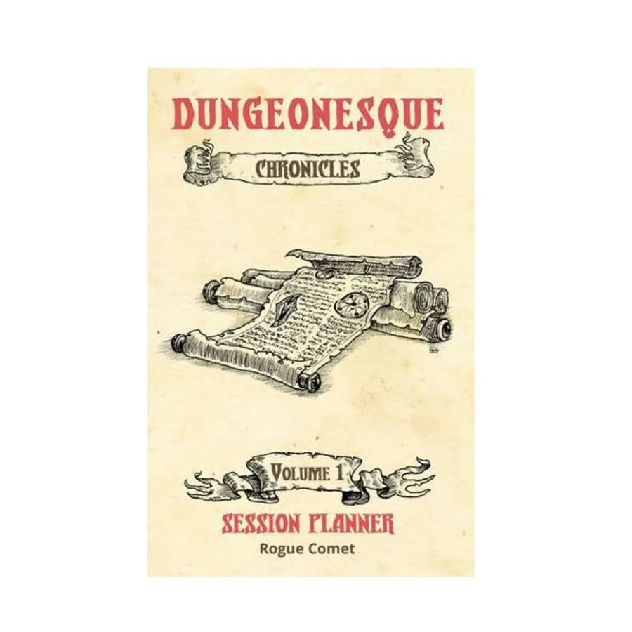 Chronicles - Session Planner, Dungeonesque, мягкая обложка
Chronicles - Session Planner, Dungeonesque, мягкая обложка