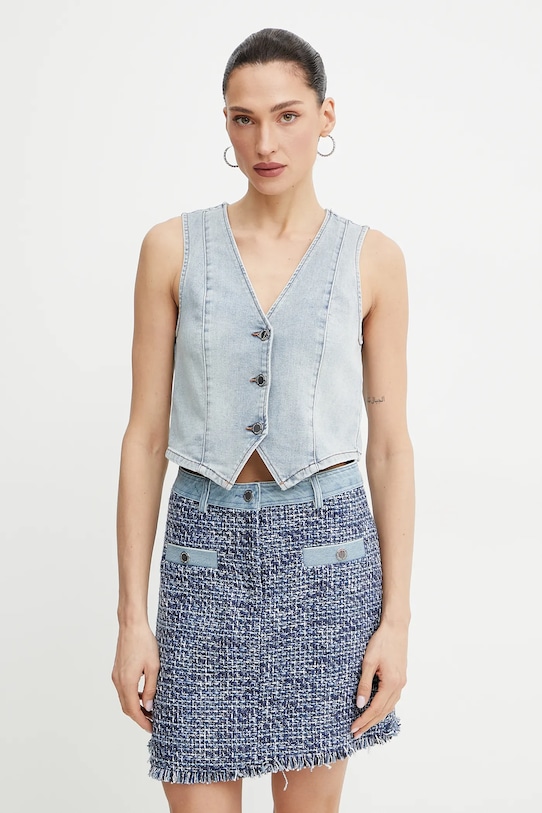 Джинсовая жилетка Morgan, синий
Джинсовая жилетка Morgan, синий
