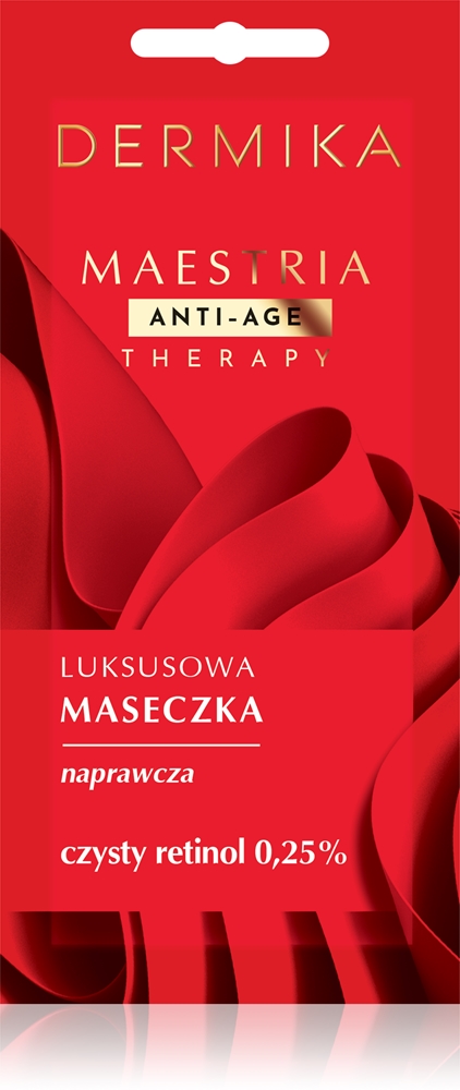 Регенерирующая маска Maestria с ретинолом Dermika, 7 гр
Регенерирующая маска Maestria с ретинолом Dermika, 7 гр